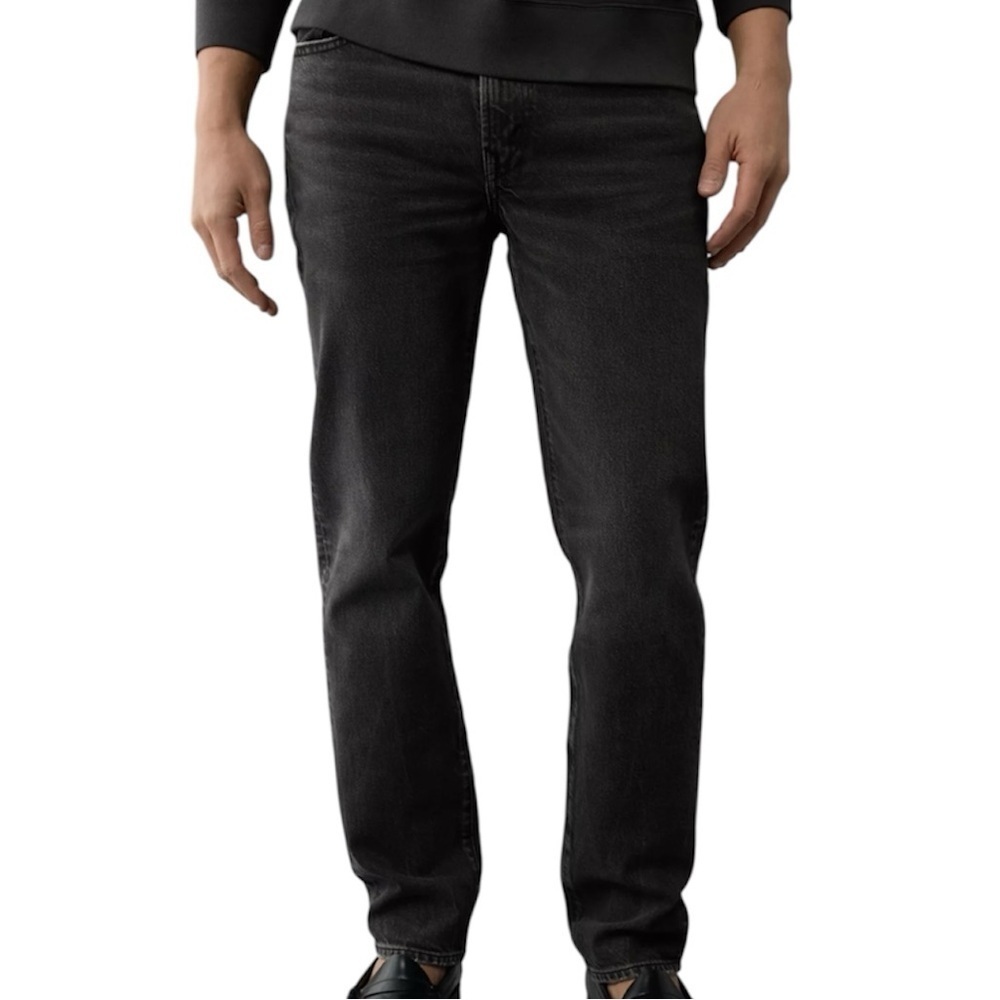 American Eagle Mens Denim Stretch AirFlex Slim Fit Straight Leg Jeans | 32x30